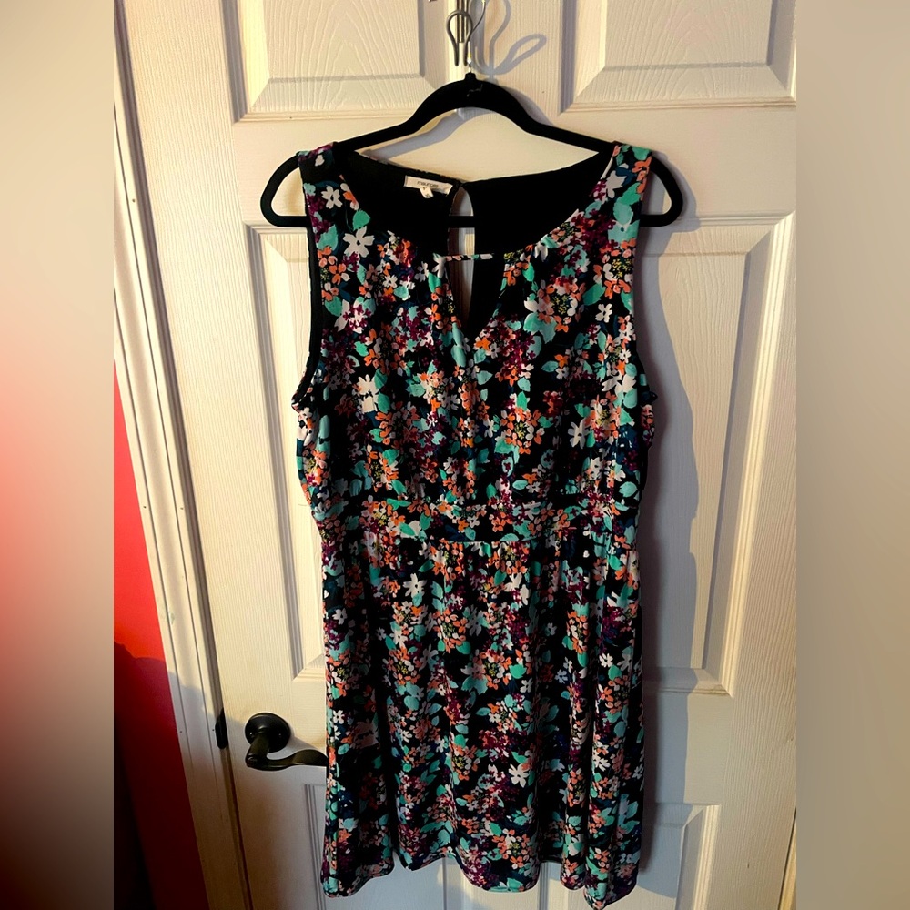Maurice’s Floral keyhole dress.